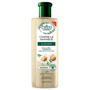 Shampoo Flores e Vegetais Camomila e Hamamélis 310ml