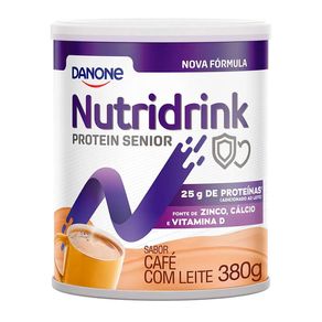 Suplemento Alimentar Nutridrink Protein Senior Sabor Café com Leite 380g