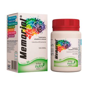 Suplemento Vitamínico Memoriol 30 Comprimidos Revestidos
