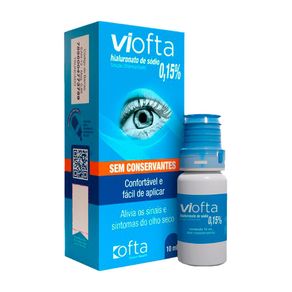 Colírio Viofta 0,15% Solução Oftálmica Estéril 10ml