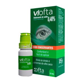 Colírio Viofta 0,40% Solução Oftalmica Estéril 10ml
