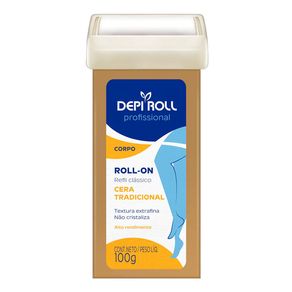 Cera Depilatória Depi-Roll Tradicional Refil 100g