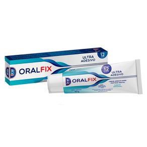 Creme Adesivo Para Prótese Dental Oralfix Sabor Original 40g