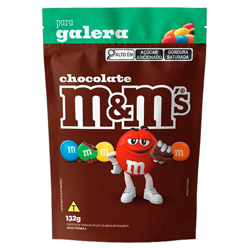 Confeito M&M's Chocolate 132g