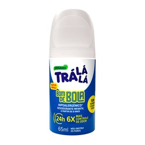 Desodorante Roll-On Infantil Trá Lá Lá Bom de Bola 65ml