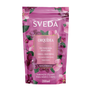 Refil Sabonete Líquido Sveda Orquídea 200ml