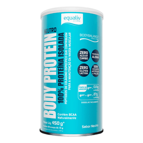 Suplemento Proteíco Body Protein Equaliv Sabor Neutro 450g