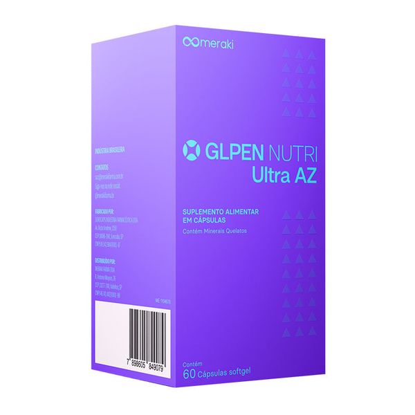 Suplemento Alimentar GLPEN Nutri Ultra AZ 60 Cápsulas Softgel