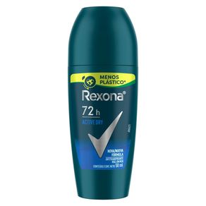 Desodorante Antitranspirante Roll On Rexona Active Dry 50ml