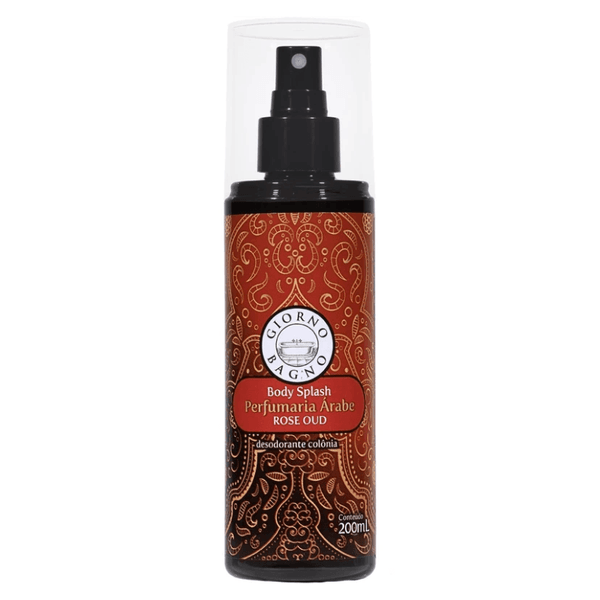 Desodorante Colônia Body Splash Giorno Bagno Rose Oud 200ml