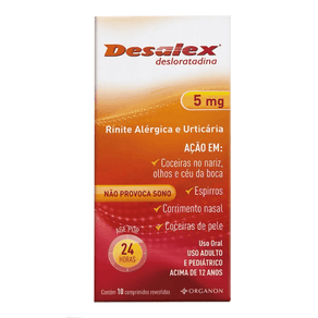 Desalex 5mg 10 Comprimidos Revestidos