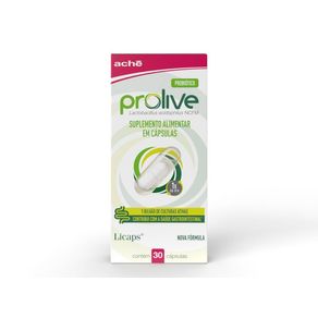 Suplemento Alimentar Prolive 30 Cápsulas