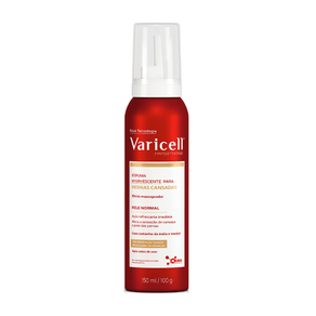 Espuma Efervescente Para as Pernas Cansadas Varicell Nanointense Pele Normal 150ml