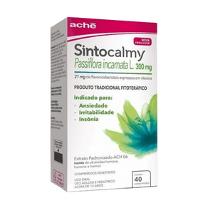 Sintocalmy 300mg 40 Comprimidos Revestidos