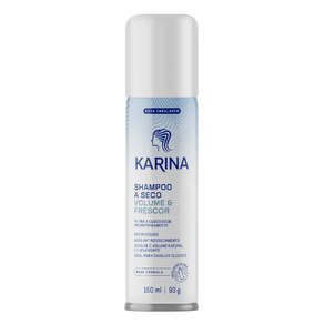 Shampoo a Seco Karina Volume e Frescor 150ml