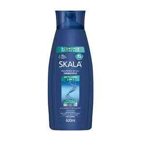 Shampoo Anticaspa Skala Men 2 em 1 600ml