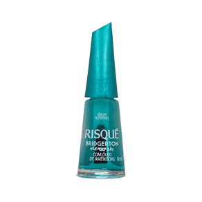Esmalte Sérum Nutritivo Risqué Bridgerton com Óleo de Amêndoas 8ml