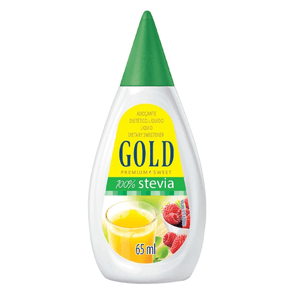 Adoçante Líquido Gold Stévia Dietético Premium 65ml