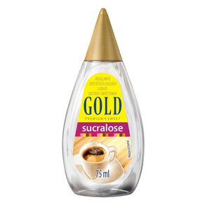 Adoçante Líquido Gold Sucralose Dietético Premium 75ml