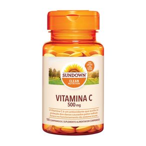 Suplemento Alimentar Sundown Vitamina C 500mg 100 Comprimidos