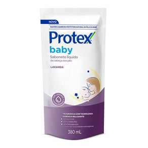 Refil Sabonete Liquido Protex Baby Lavanda 380ml