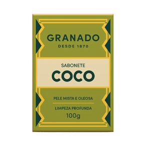 Sabonete em Barra Granado Coco 100g