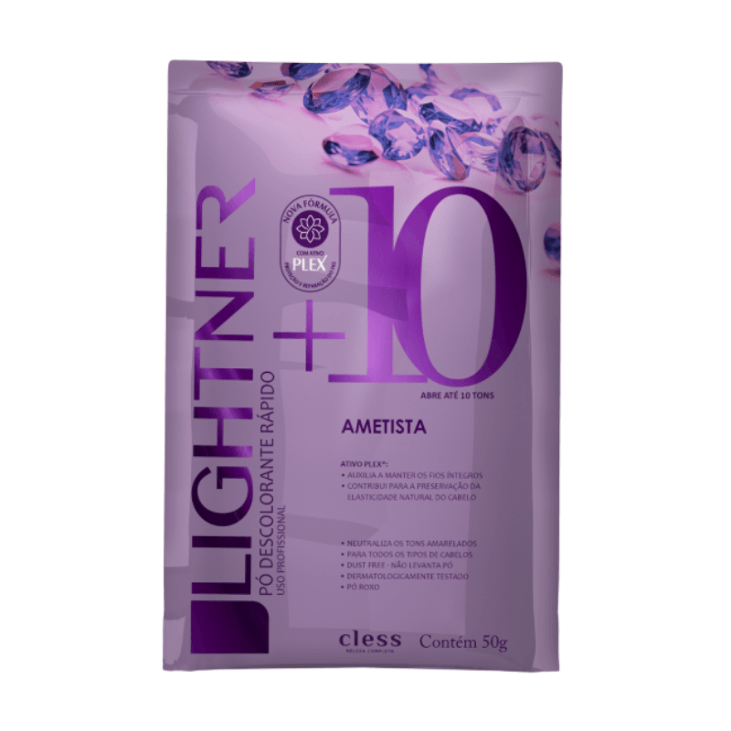 Pó Descolorante Rápido Lightner +10 Ametista 50g