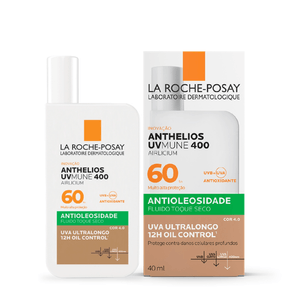 Protetor Solar Facial La Roche-Posay Anthelios UVMune 400 Cor 4.0 FPS60 40ml