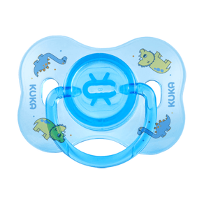 Chupeta Kuka Decorada Neon N°2 Azul 1 Unidade