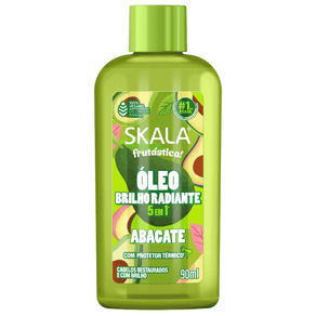 Óleo Capilar Skala Frutástica Brilho Radiante 5 em 1 Abacate 90ml