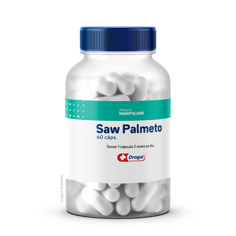 Saw Palmeto 525mg 60 Cápsulas