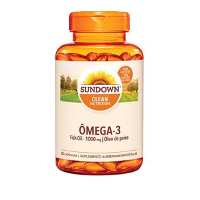 Suplemento Alimentar Sundown Ômega 3 1.000mg 60 Cápsulas