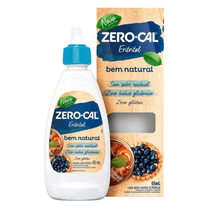 Adoçante Líquido Zero-Cal Eritritol 65ml