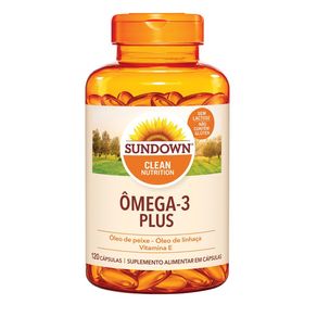 Suplemento Alimentar Sundown Ômega 3 Plus 120 Cápsulas