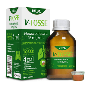 Xarope Valda V-Tosse 15mg/ml 100ml + Copo Dosador