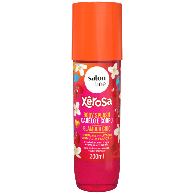 Body Splash Salon Line Xêrosa Cabelo e Corpo Glamour Chic 200ml