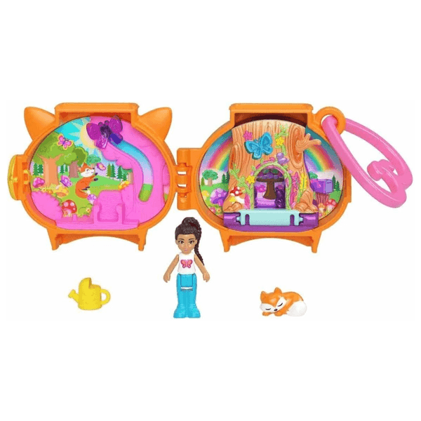 Boneca Polly Pocket Micro Mundo Pet Connects 1 unidade