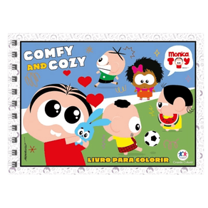 Livro Para Colorir Comfy And Cozy Turma Da Mônica Toy 1 Unidade