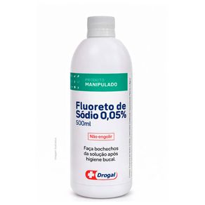 Fluoreto de Sódio 0,05% 500ml