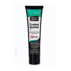 Creme Dental de Carvão Ativado Sabor Menta 80g
