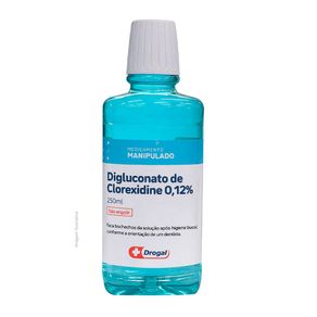 Enxaguante Bucal Digluconato de Clorexidina 0,12% 300ml