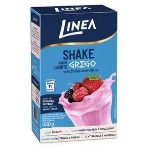 Shake Linea Iogurte Grego com Frutas Vermelhas 330g