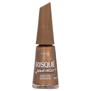 Esmalte Risqué Metálico Lollapalooza Brasil Bora Pro Morrinho 8ml