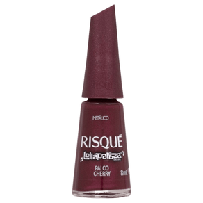 Esmalte Risqué Metálico Lollapalooza Brasil Palco Cherry 8ml