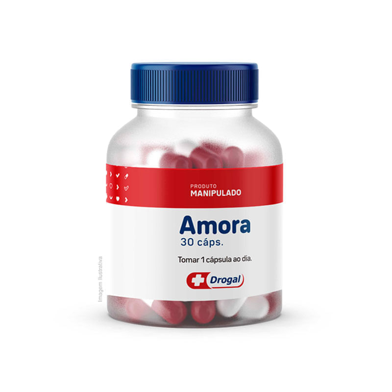 Amora 500mg 30 Cápsulas
