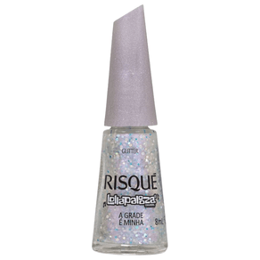 Esmalte Risqué Glitter Lollapalooza Brasil A Grade É Minha 8ml