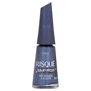 Esmalte Risqué Metálico Lollapalooza Brasil Não Esquece a Jaqueta 8ml