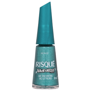 Esmalte Risqué Metálico Lollapalooza Brasil Me Encontra No Letreiro 8ml