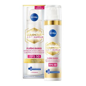 Fluído Facial Nivea Luminous 630 FPS50 40ml