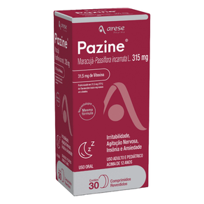Pazine 315mg 30 Comprimidos Revestidos